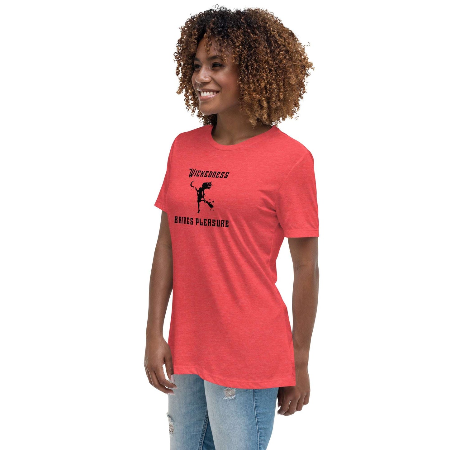 Wickedness Brings Pleasure Women's Relaxed Tee by EraofInk