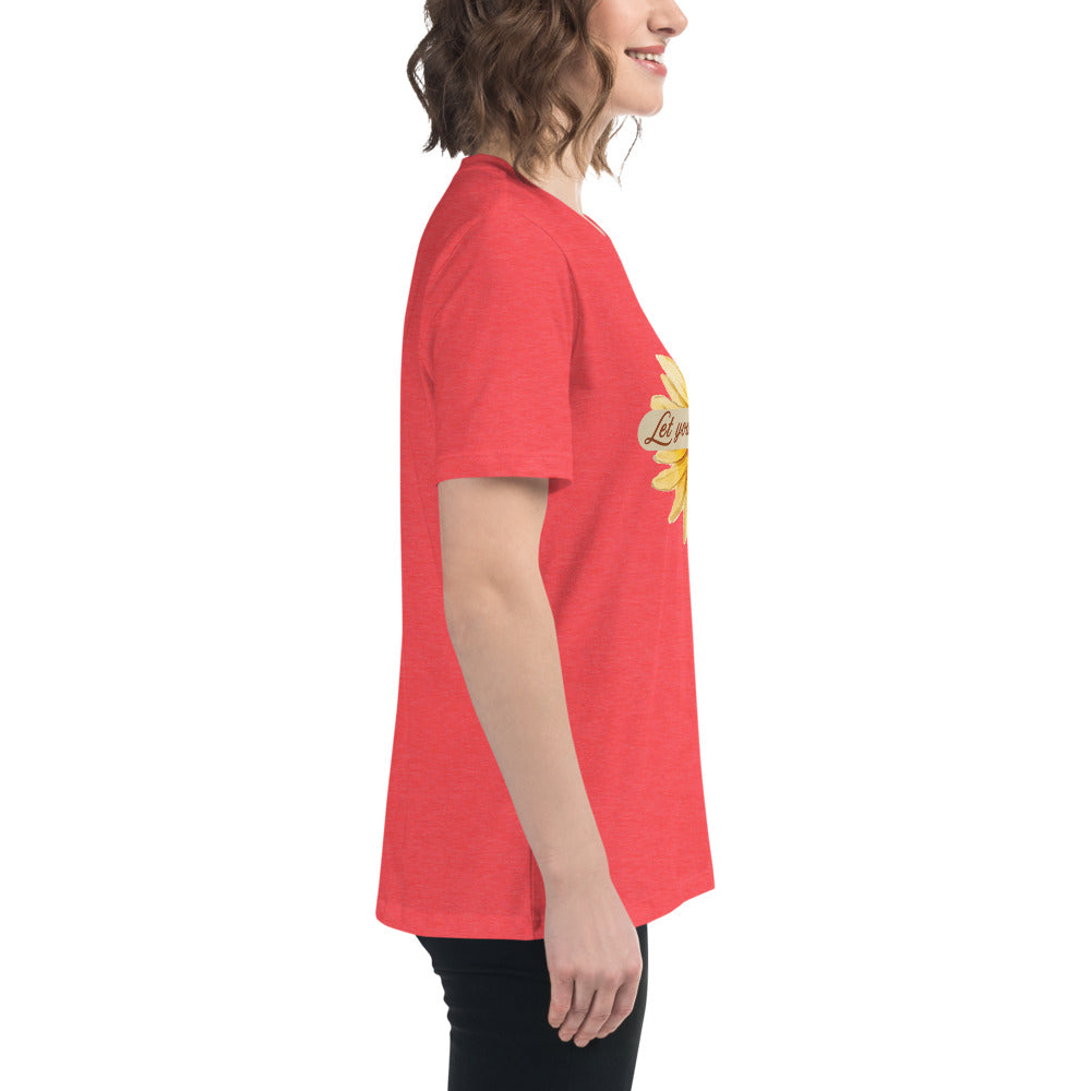Let Your Light Shine Women's Relaxed Tee by EraofInk