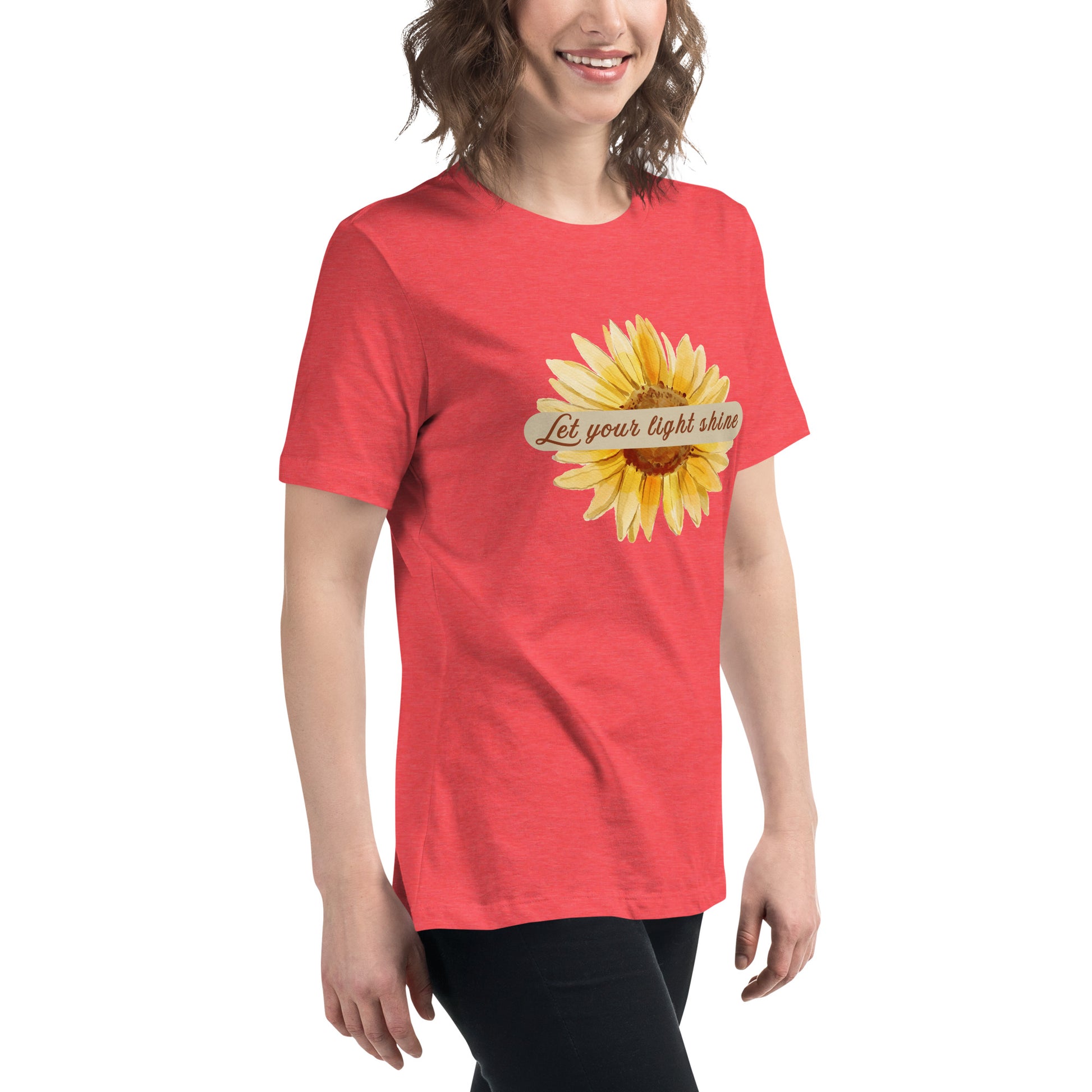Let Your Light Shine Women's Relaxed Tee by EraofInk