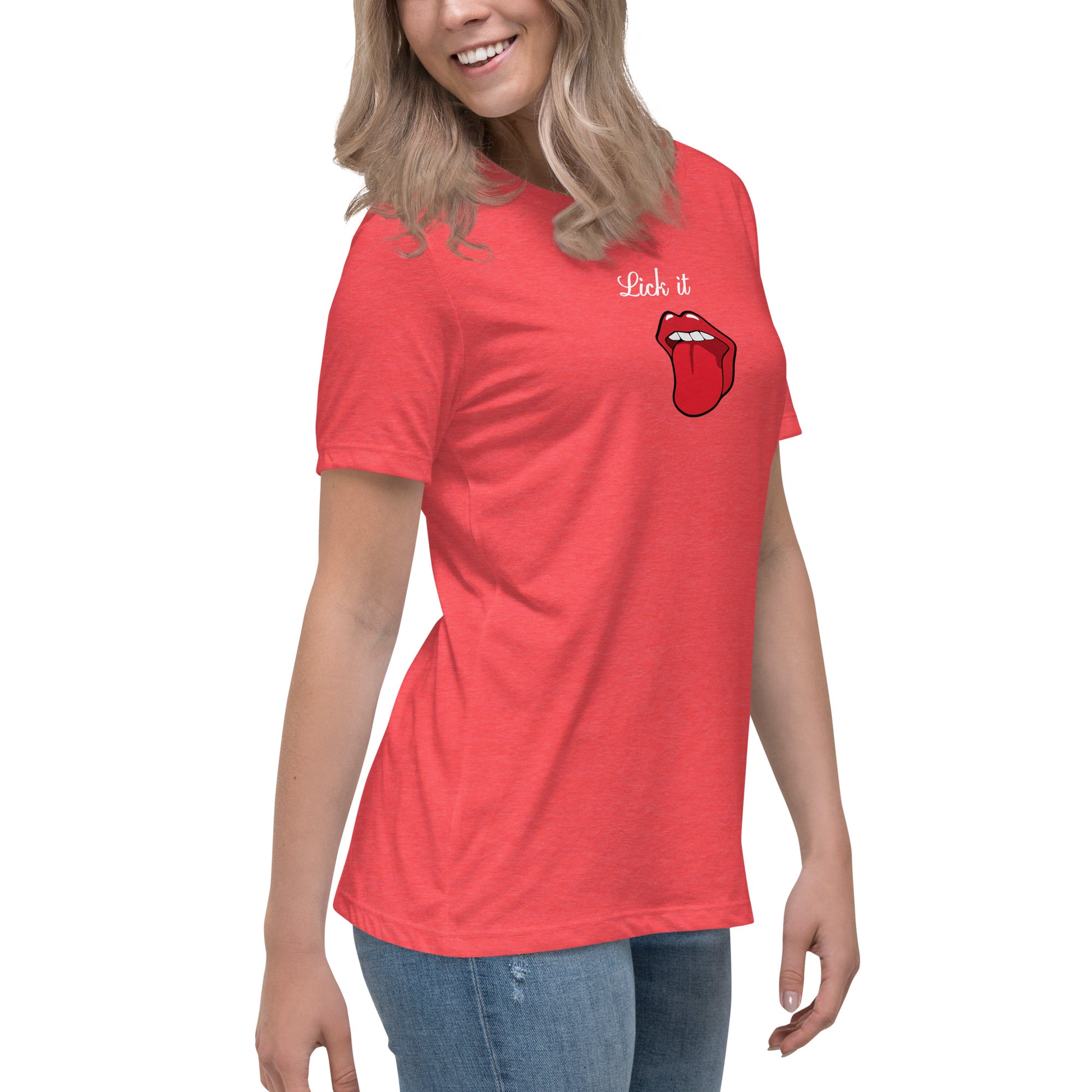 Lick It Women's Relaxed Tee by EraofInk