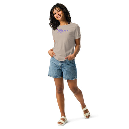 Amore Women's Relaxed Tee by EraofInk
