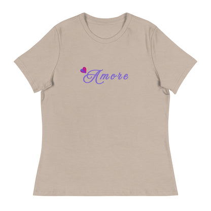 Amore Women's Relaxed Tee by EraofInk