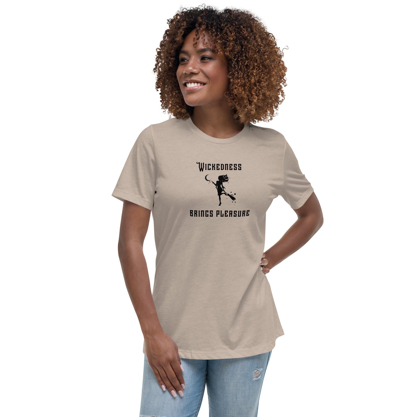 Wickedness Brings Pleasure Women's Relaxed Tee by EraofInk