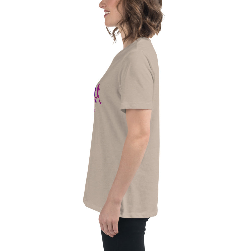Run Your Heart Out Women's Relaxed Tee by EraofInk