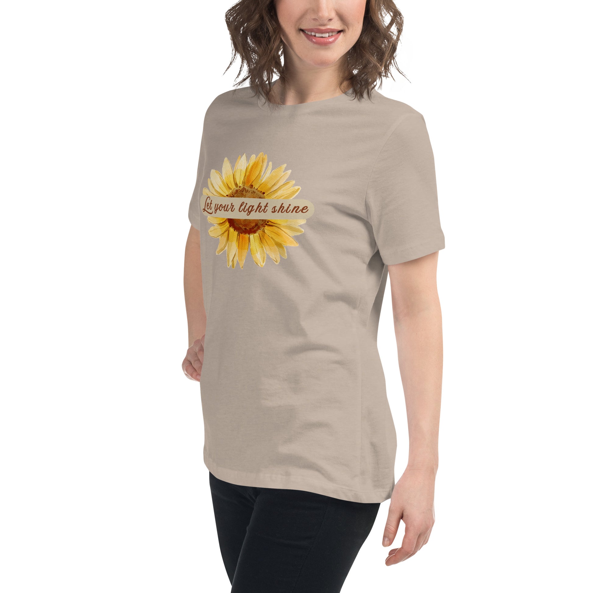 Let Your Light Shine Women's Relaxed Tee by EraofInk