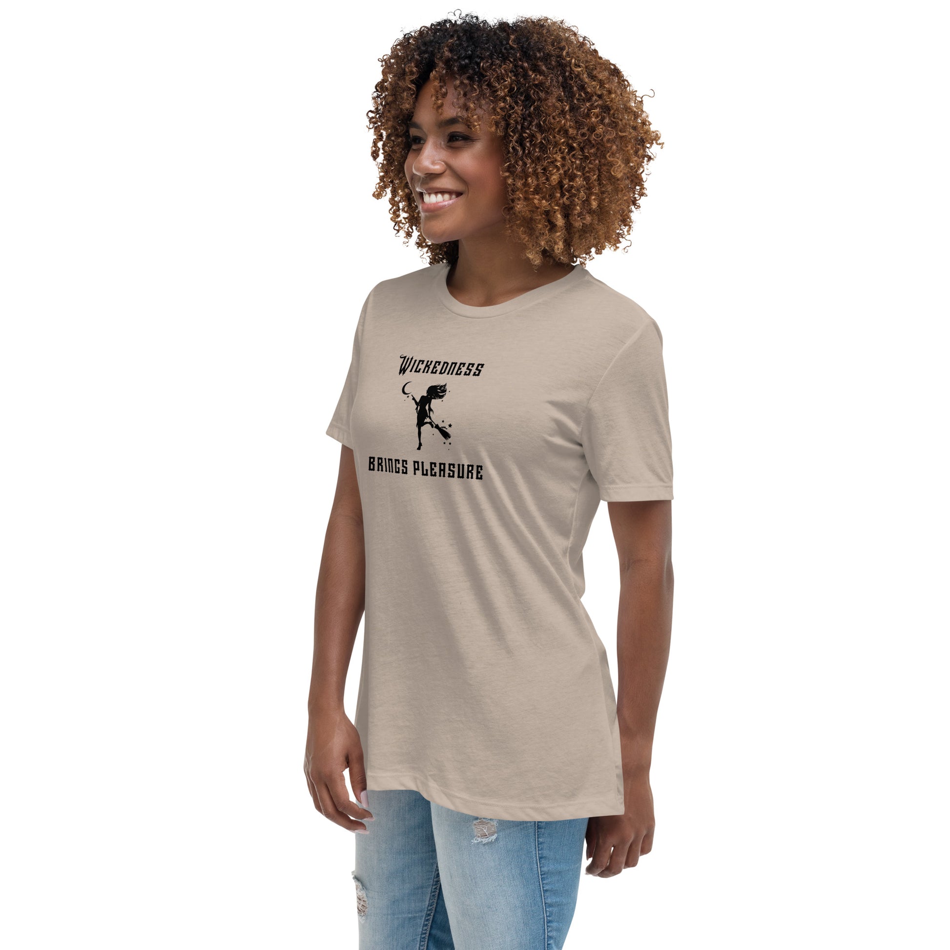 Wickedness Brings Pleasure Women's Relaxed Tee by EraofInk