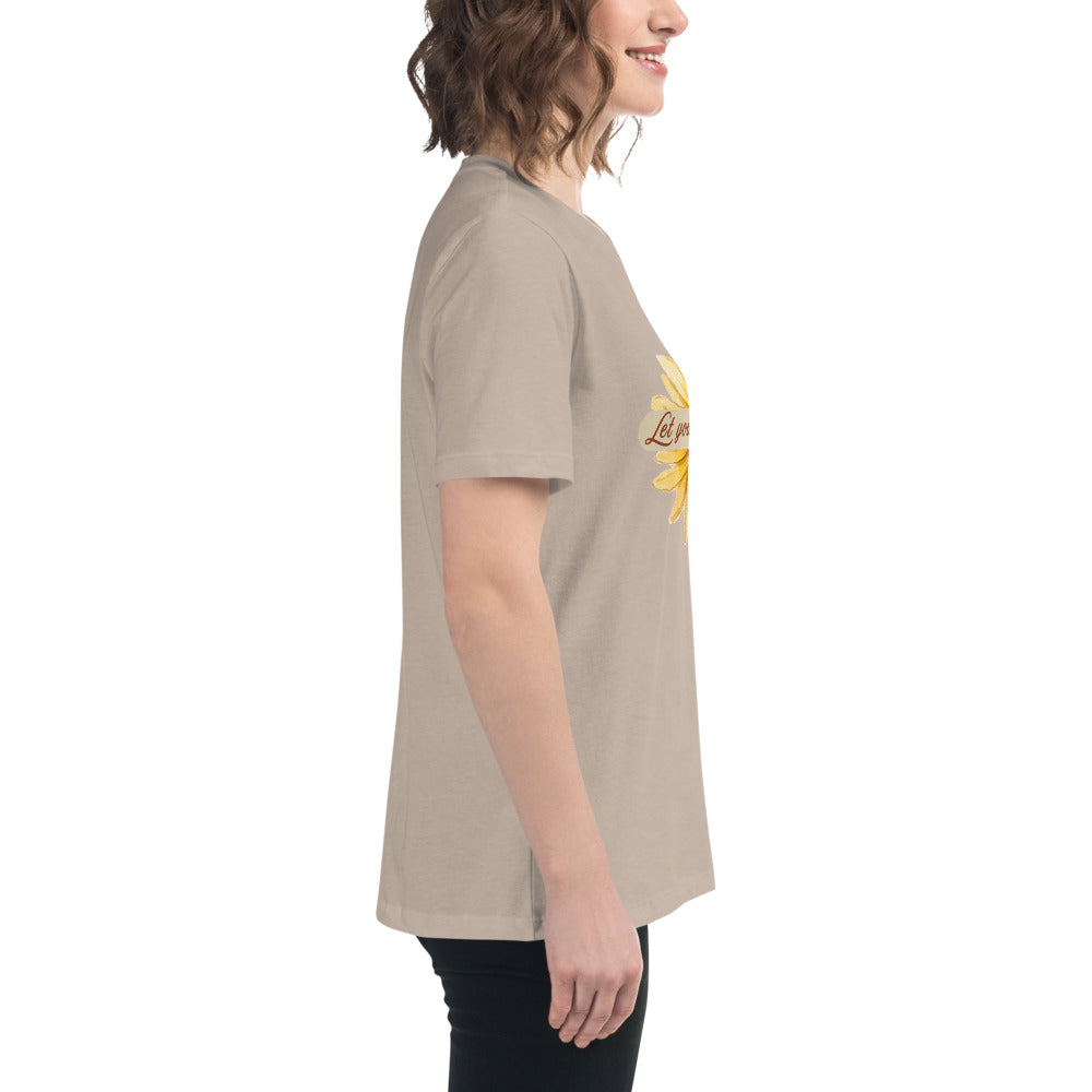 Let Your Light Shine Women's Relaxed Tee by EraofInk