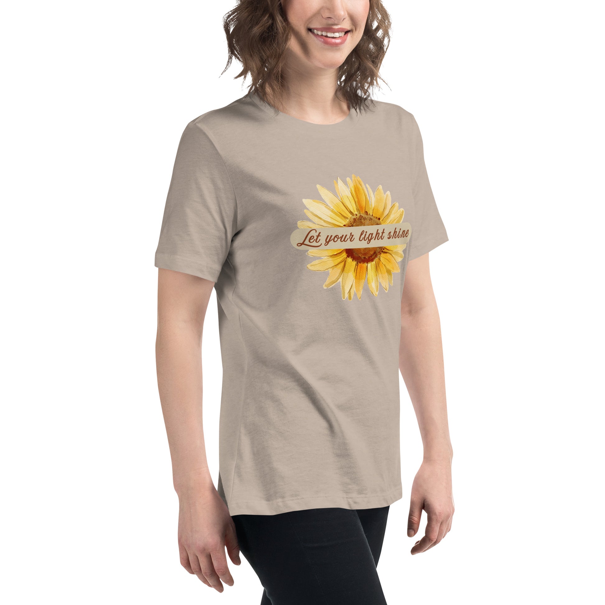 Let Your Light Shine Women's Relaxed Tee by EraofInk