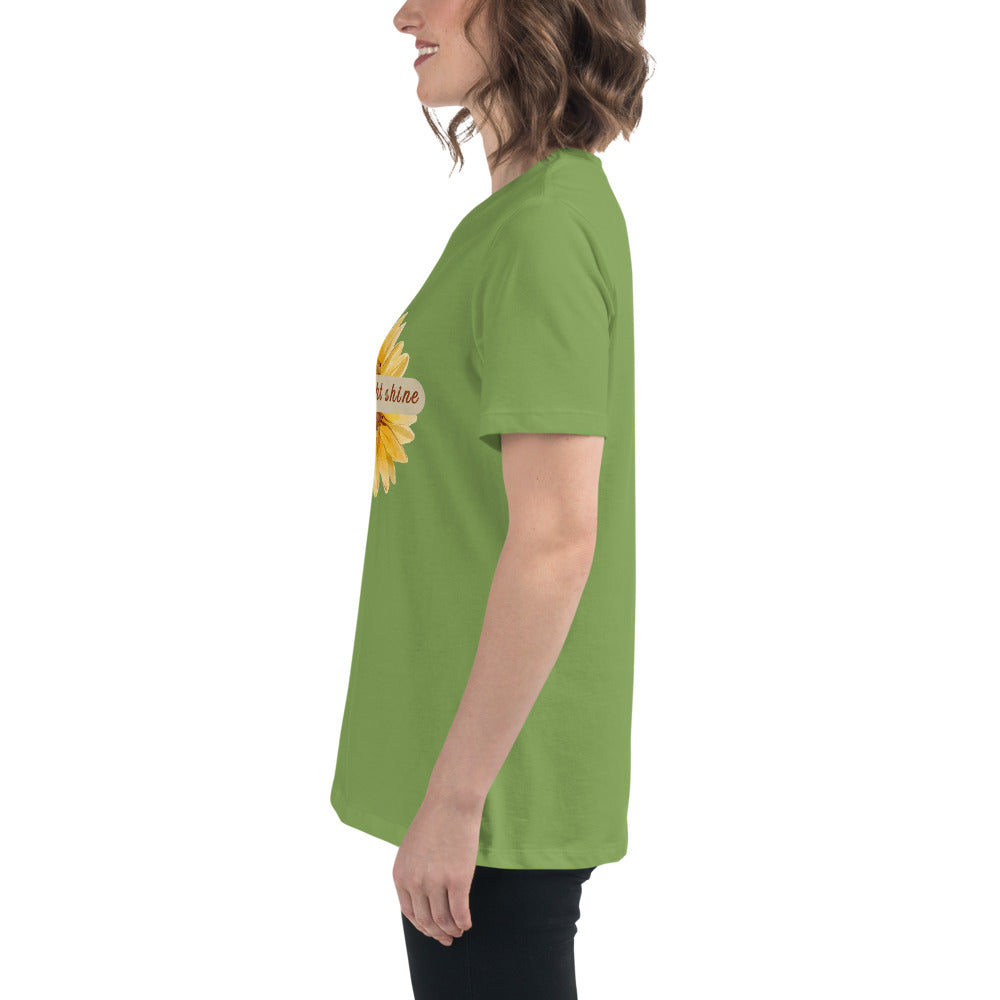 Let Your Light Shine Women's Relaxed Tee by EraofInk