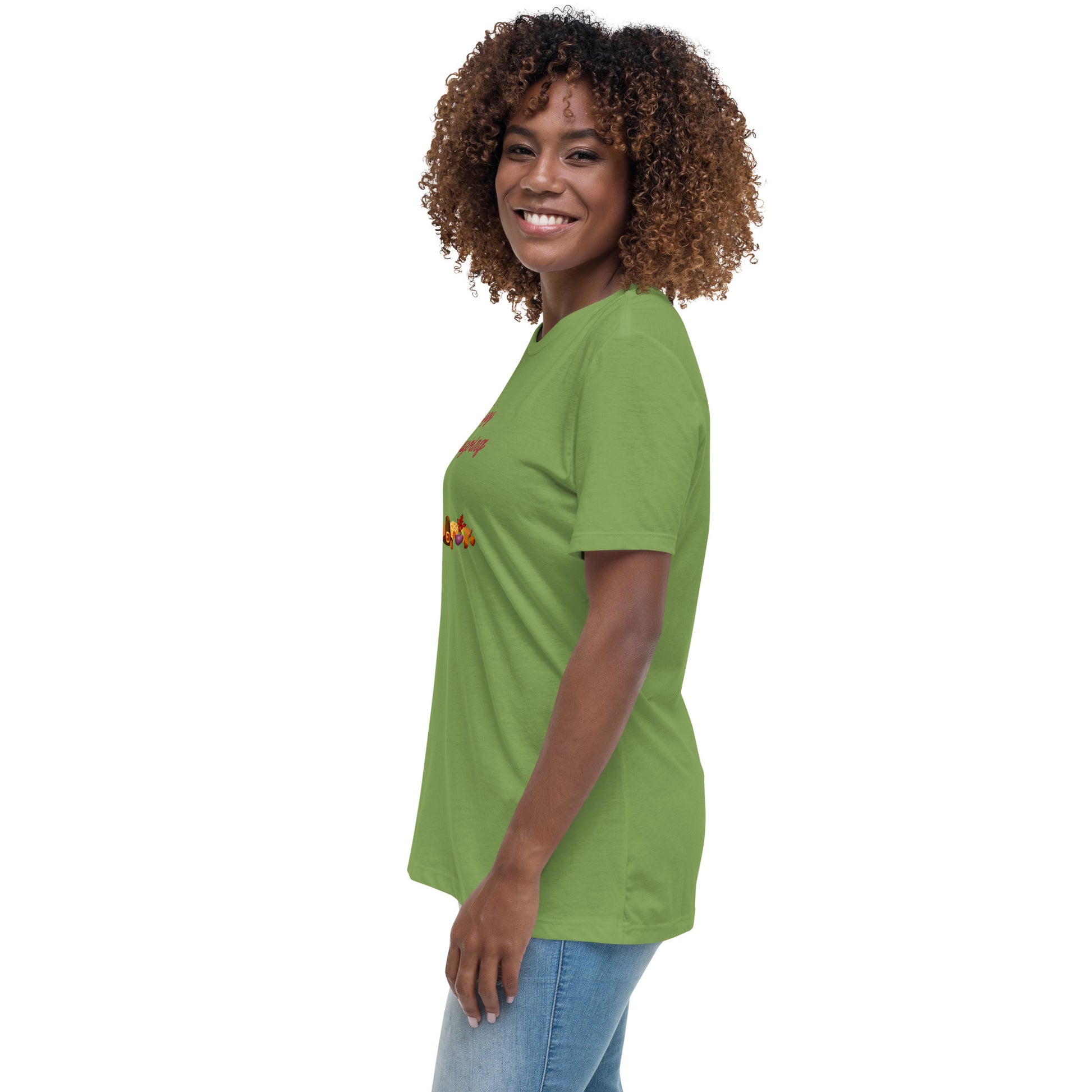 Happy Thanksgiving Women's Relaxed Tee by EraofInk