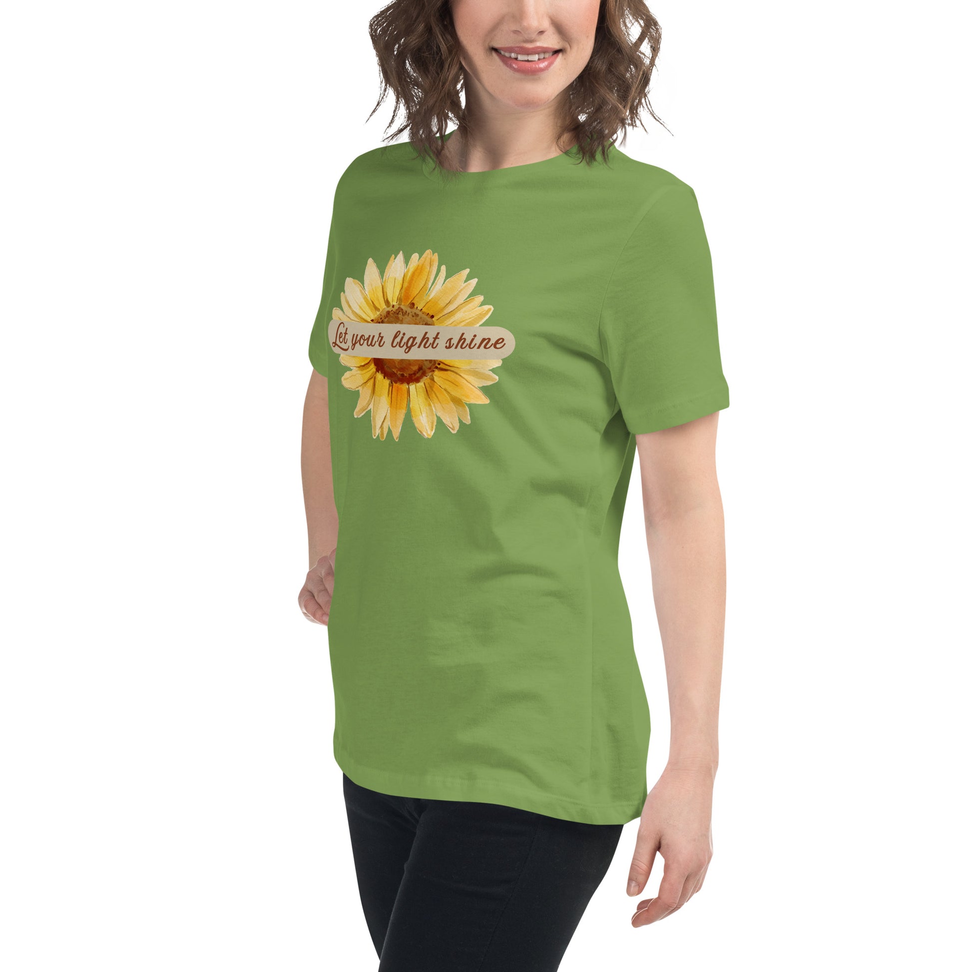 Let Your Light Shine Women's Relaxed Tee by EraofInk