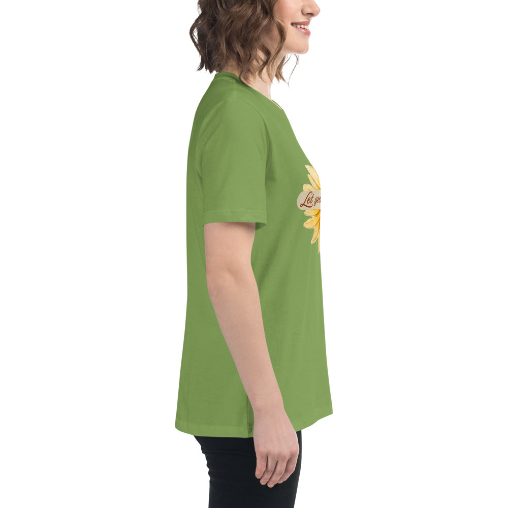 Let Your Light Shine Women's Relaxed Tee by EraofInk