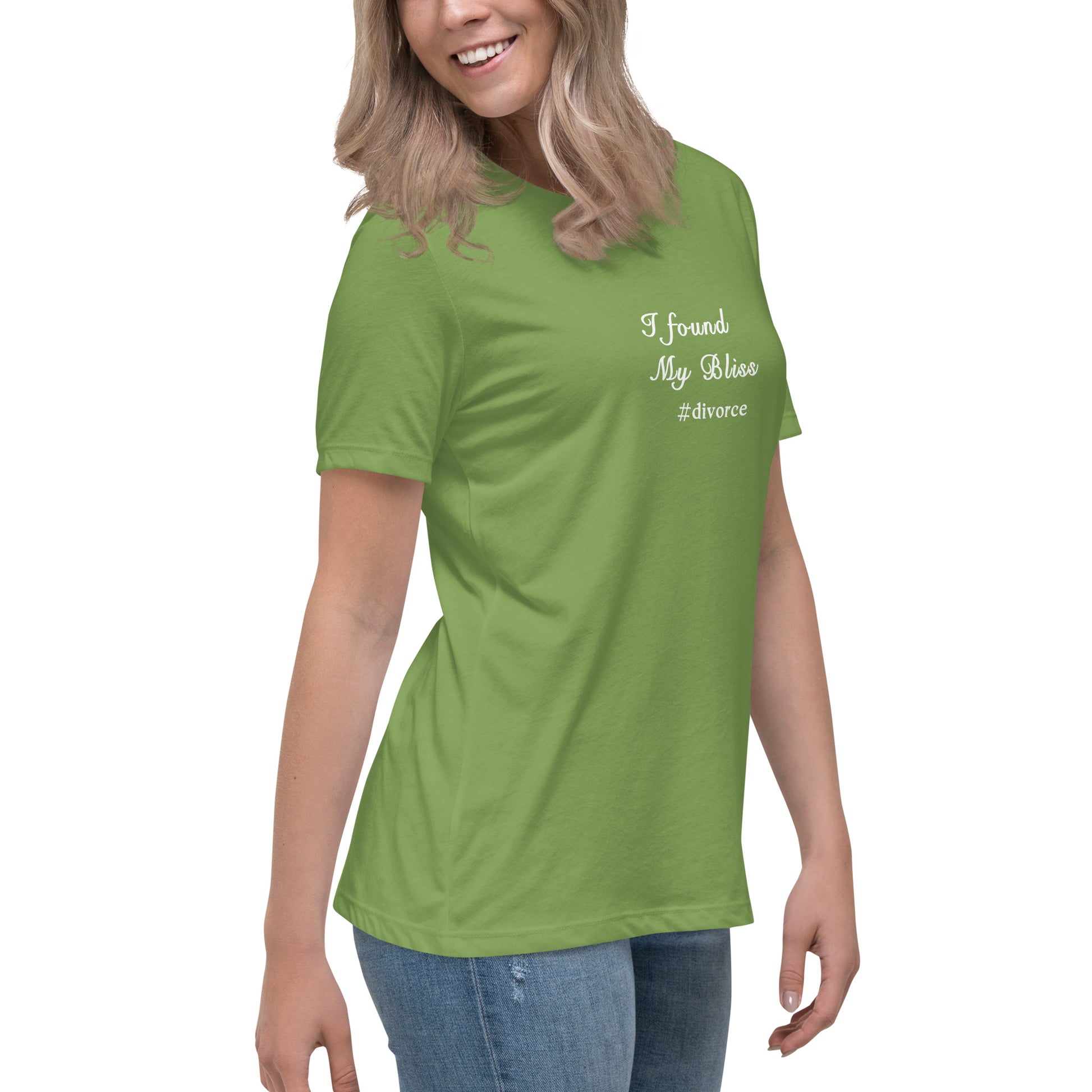Divorce Tee I Found My Bliss #divorce Women's Relaxed Tee by EraofInk