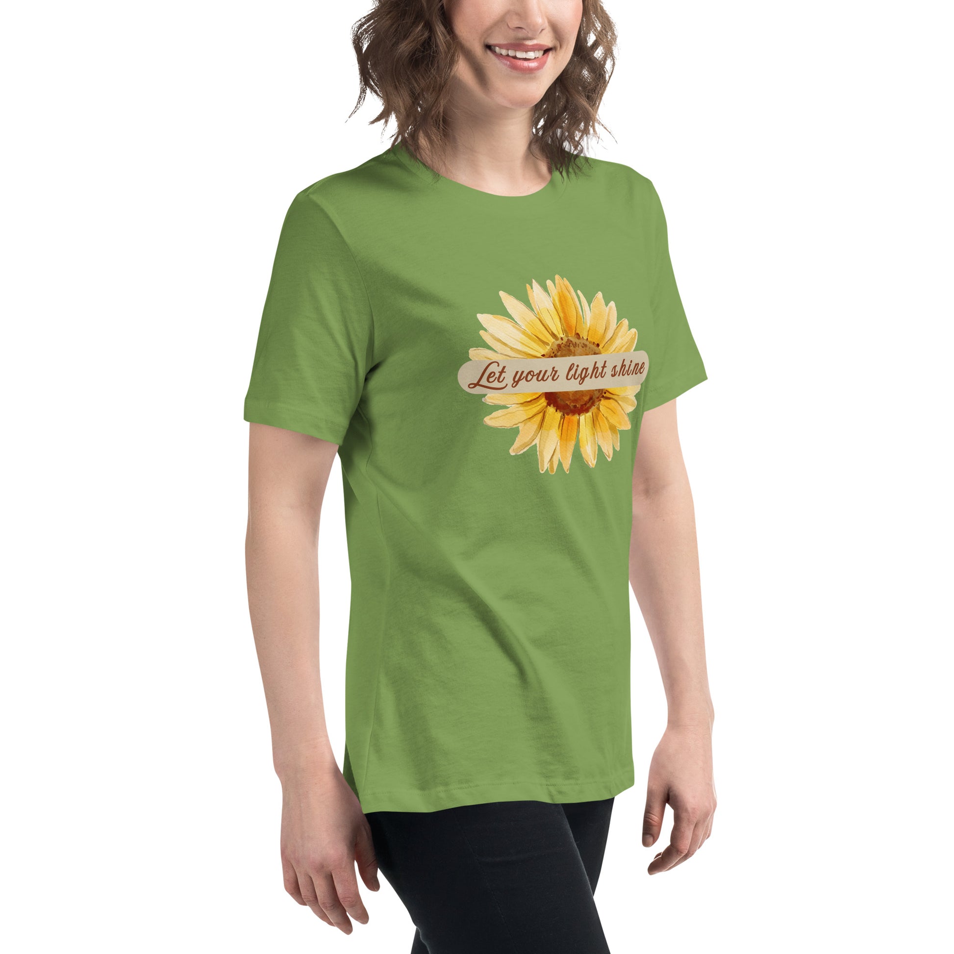 Let Your Light Shine Women's Relaxed Tee by EraofInk