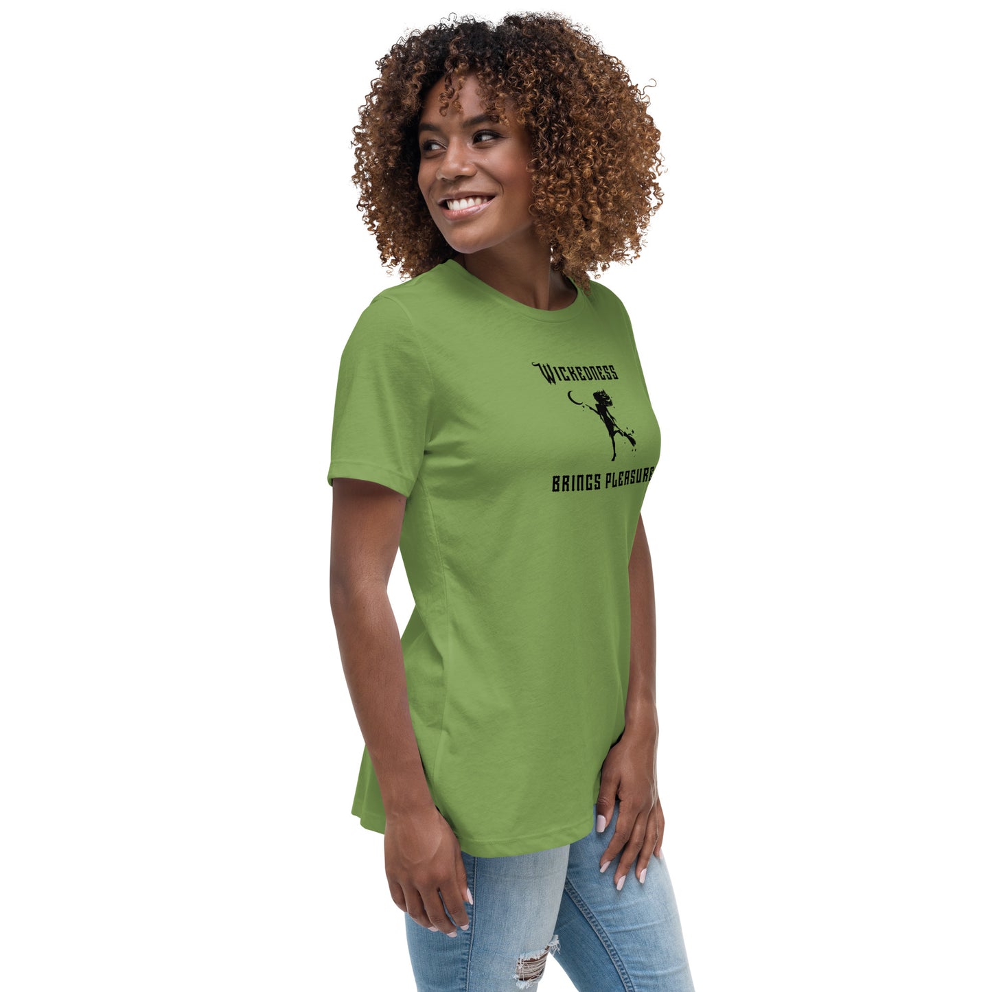 Wickedness Brings Pleasure Women's Relaxed Tee by EraofInk