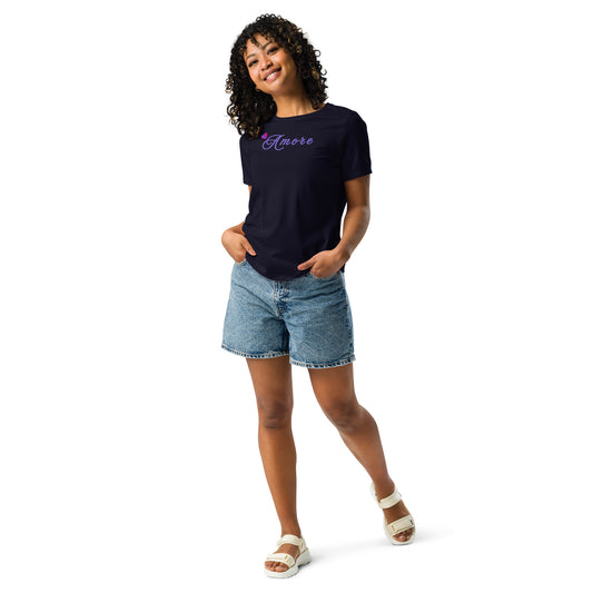 Amore Women's Relaxed Tee by EraofInk