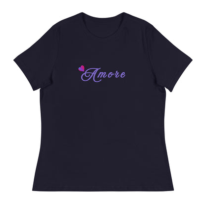 Amore Women's Relaxed Tee by EraofInk