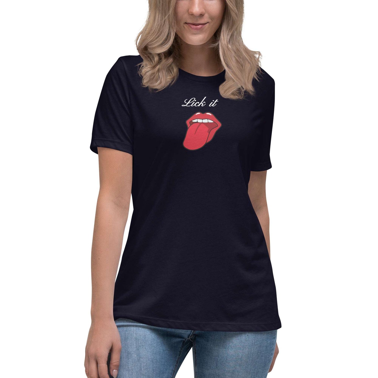 Lick It Women's Relaxed Tee by EraofInk