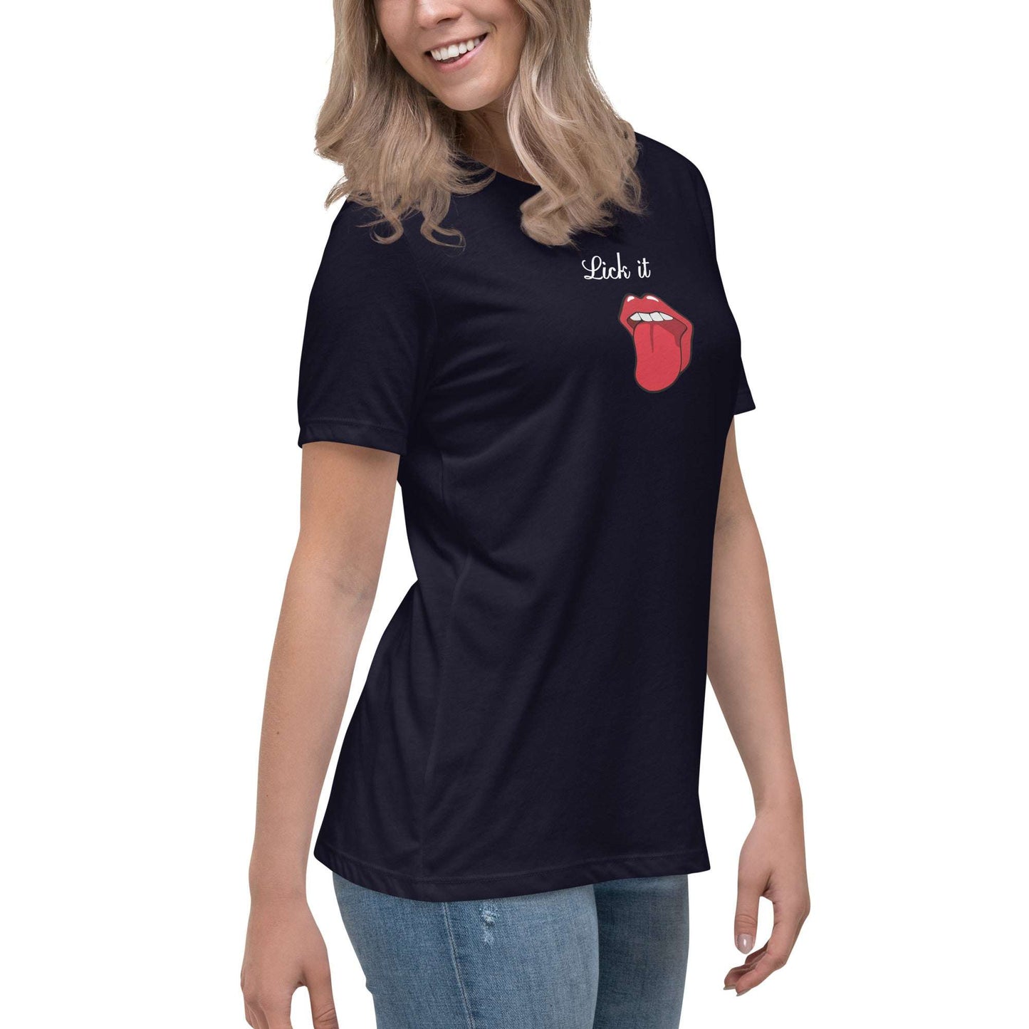Lick It Women's Relaxed Tee by EraofInk