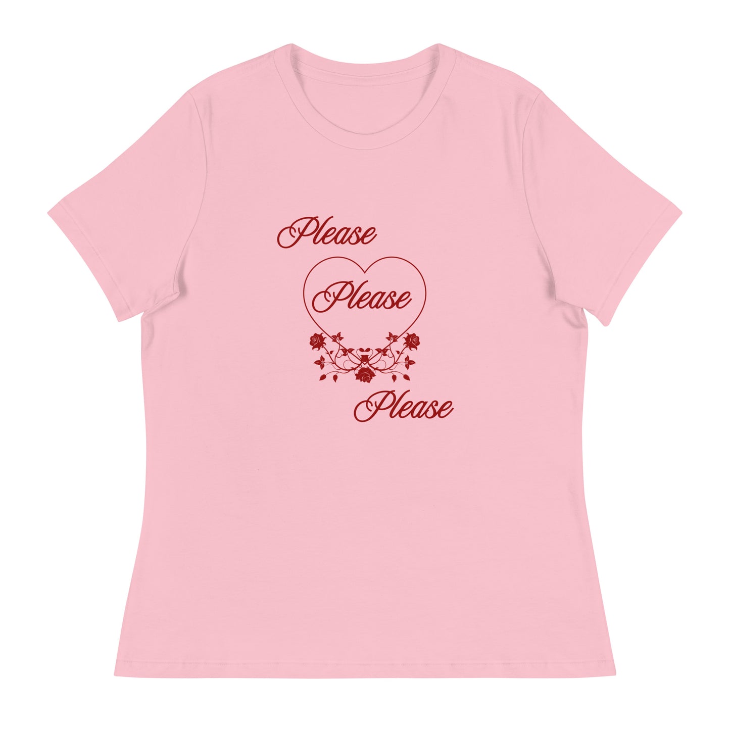 Please Please Please Women's Relaxed Tee by EraofInk
