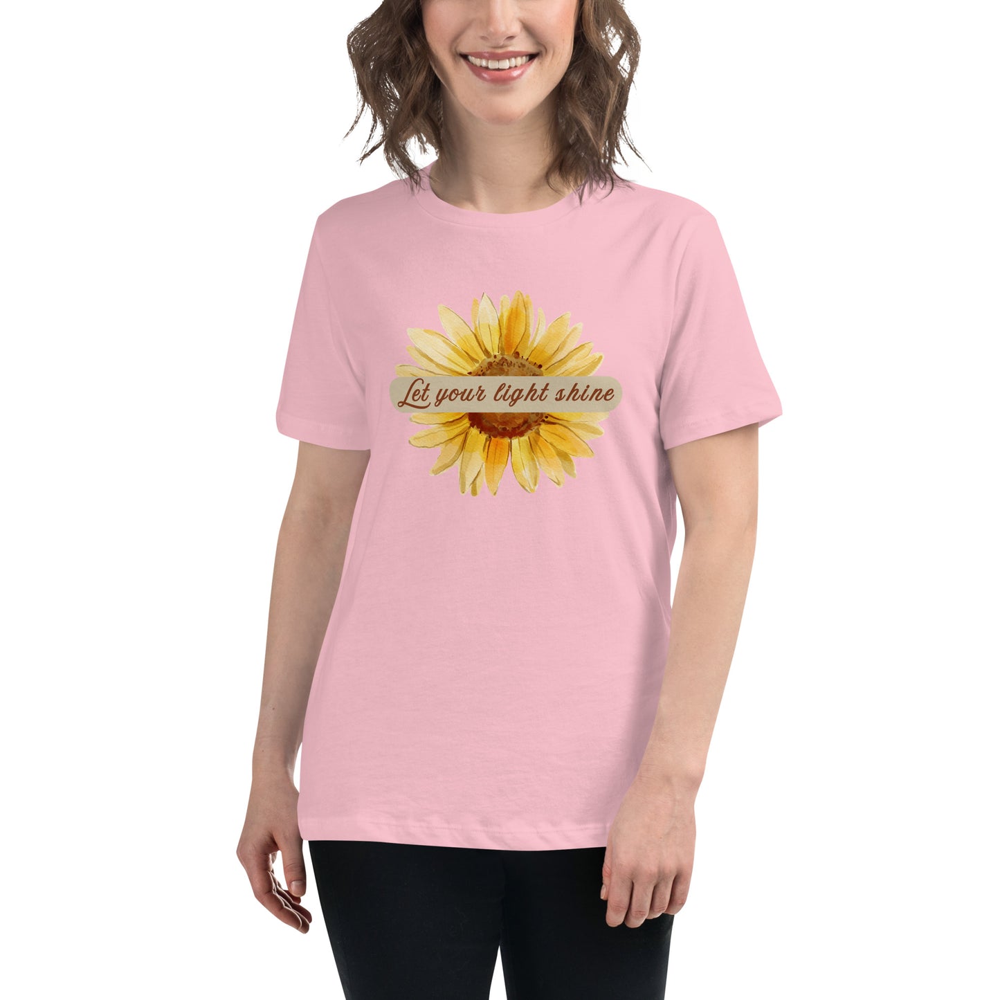 Let Your Light Shine Women's Relaxed Tee by EraofInk