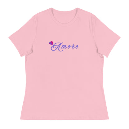 Amore Women's Relaxed Tee by EraofInk