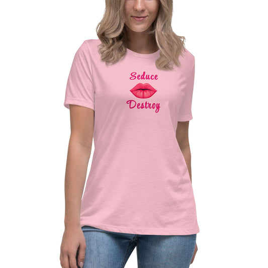 Seduce Destroy Women's Relaxed Tee by EraofInk