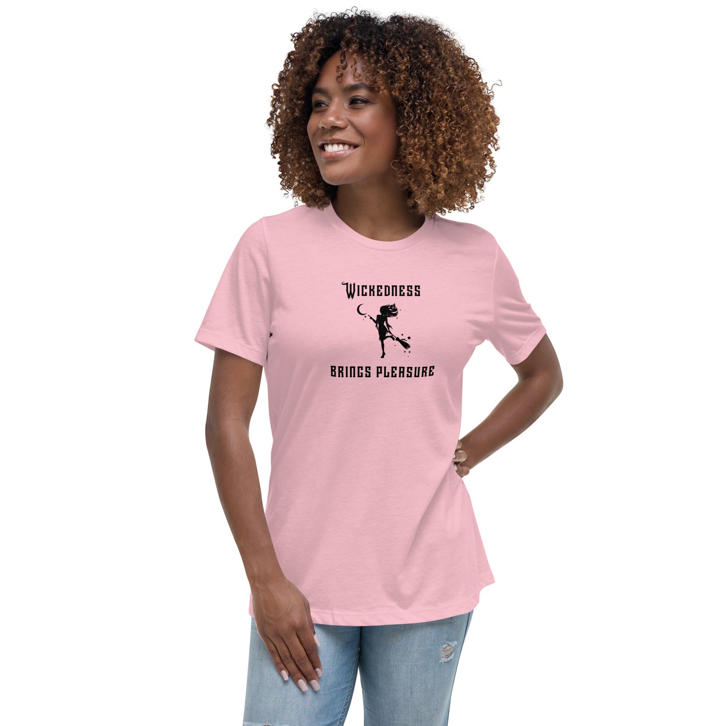 Wickedness Brings Pleasure Women's Relaxed Tee by EraofInk