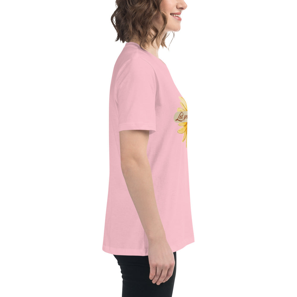 Let Your Light Shine Women's Relaxed Tee by EraofInk
