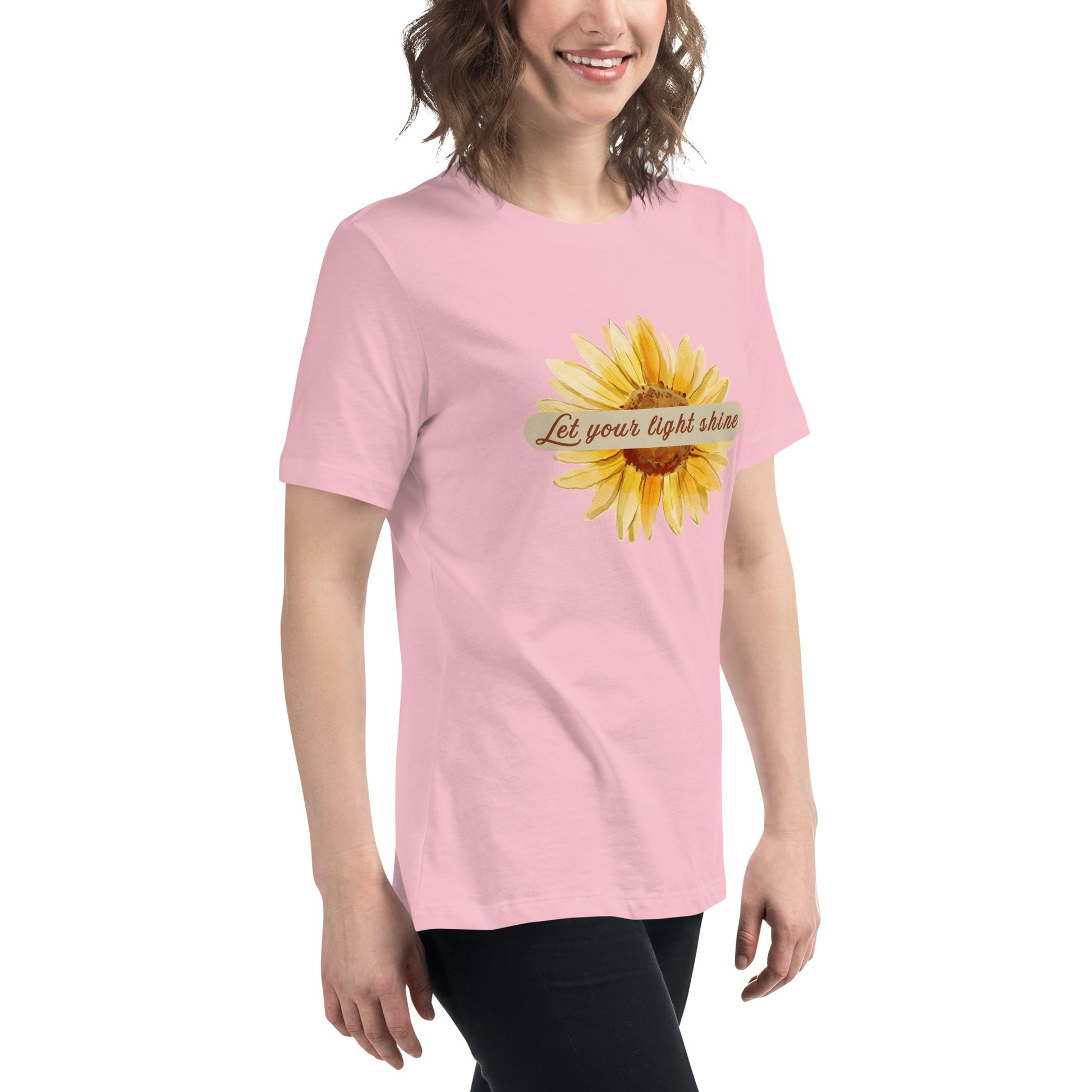 Let Your Light Shine Women's Relaxed Tee by EraofInk