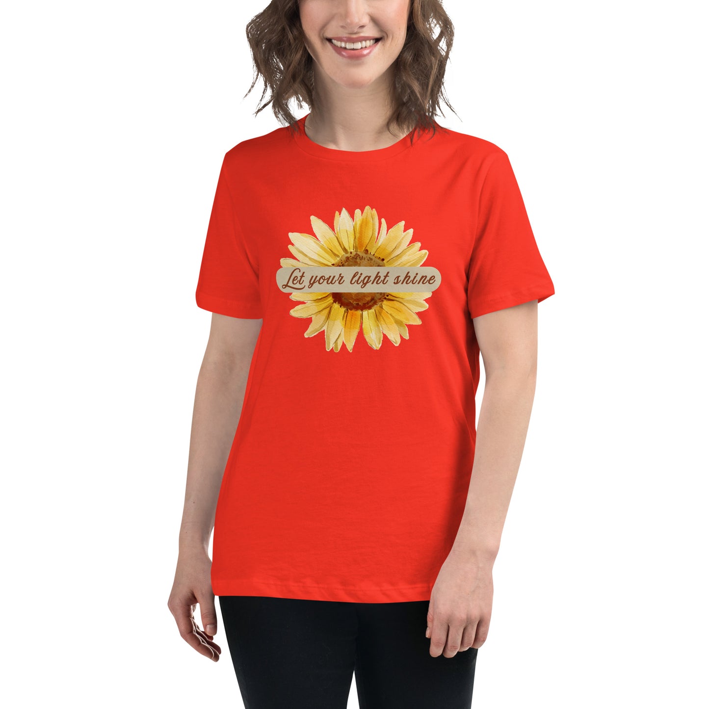 Let Your Light Shine Women's Relaxed Tee by EraofInk