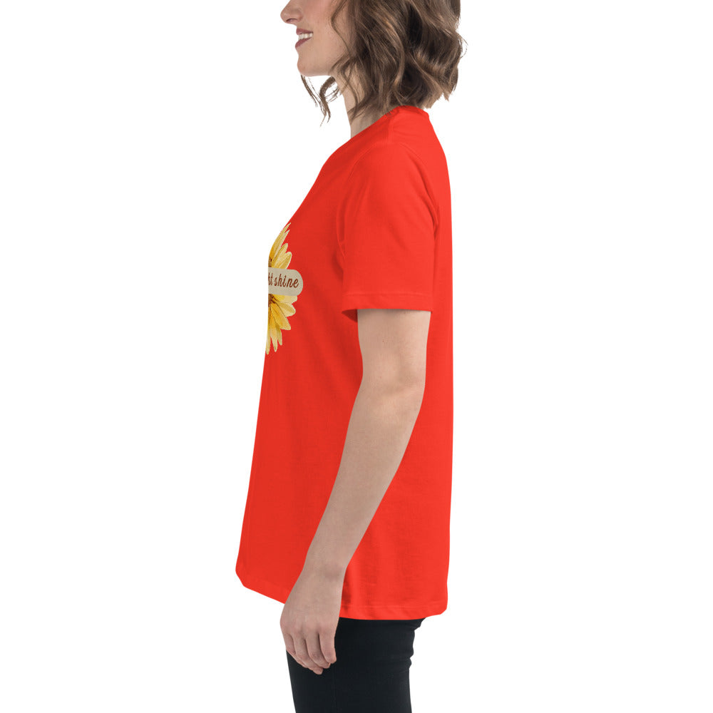 Let Your Light Shine Women's Relaxed Tee by EraofInk