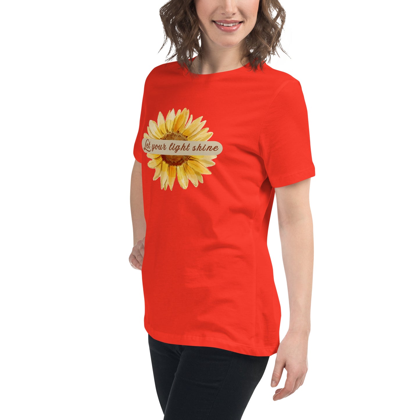 Let Your Light Shine Women's Relaxed Tee by EraofInk