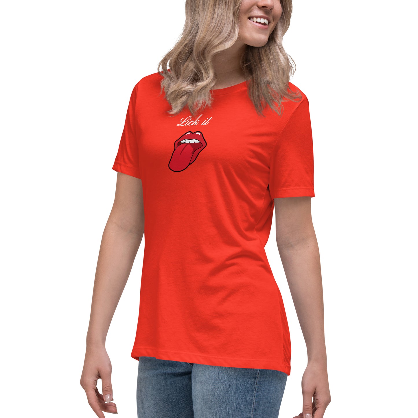 Lick It Women's Relaxed Tee by EraofInk