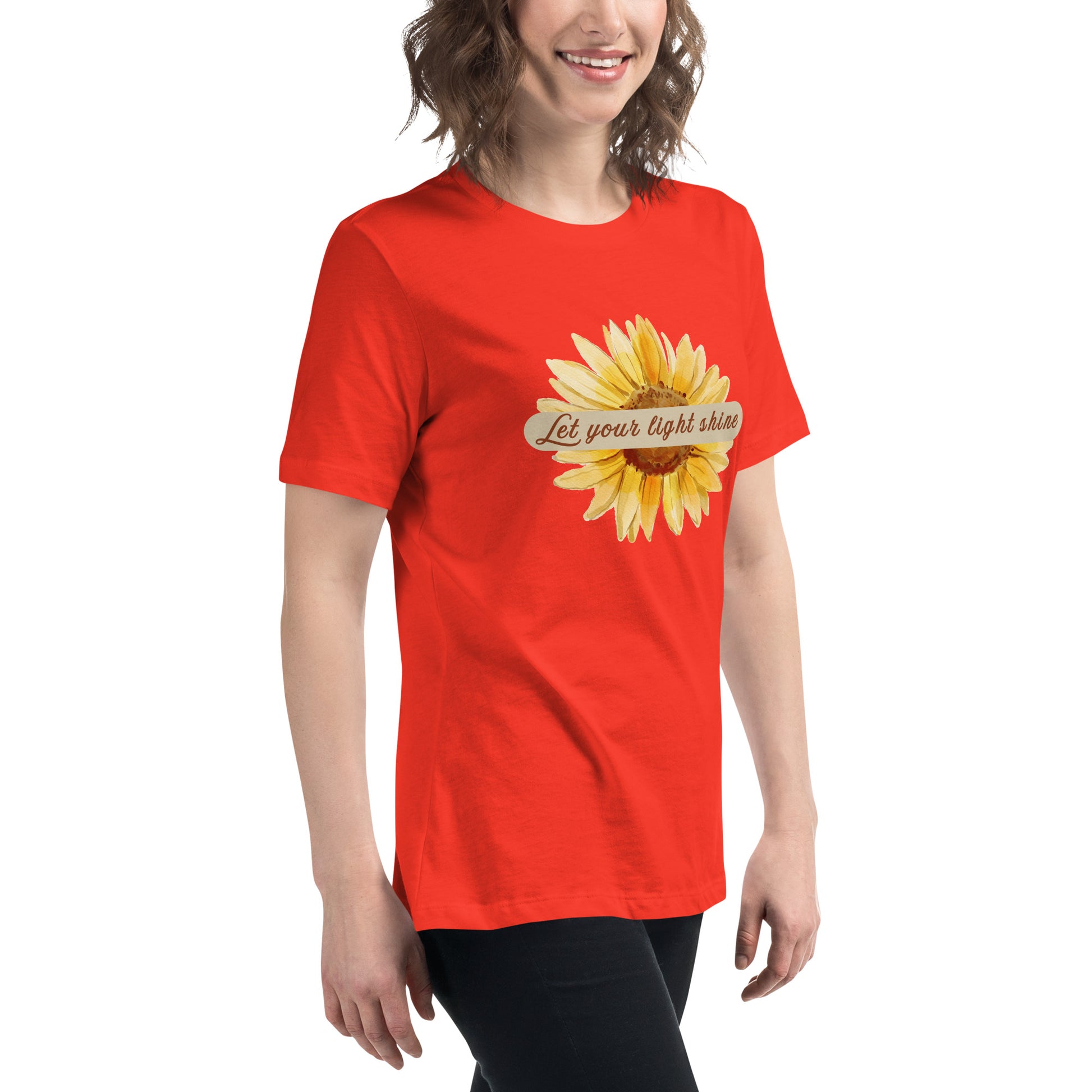 Let Your Light Shine Women's Relaxed Tee by EraofInk