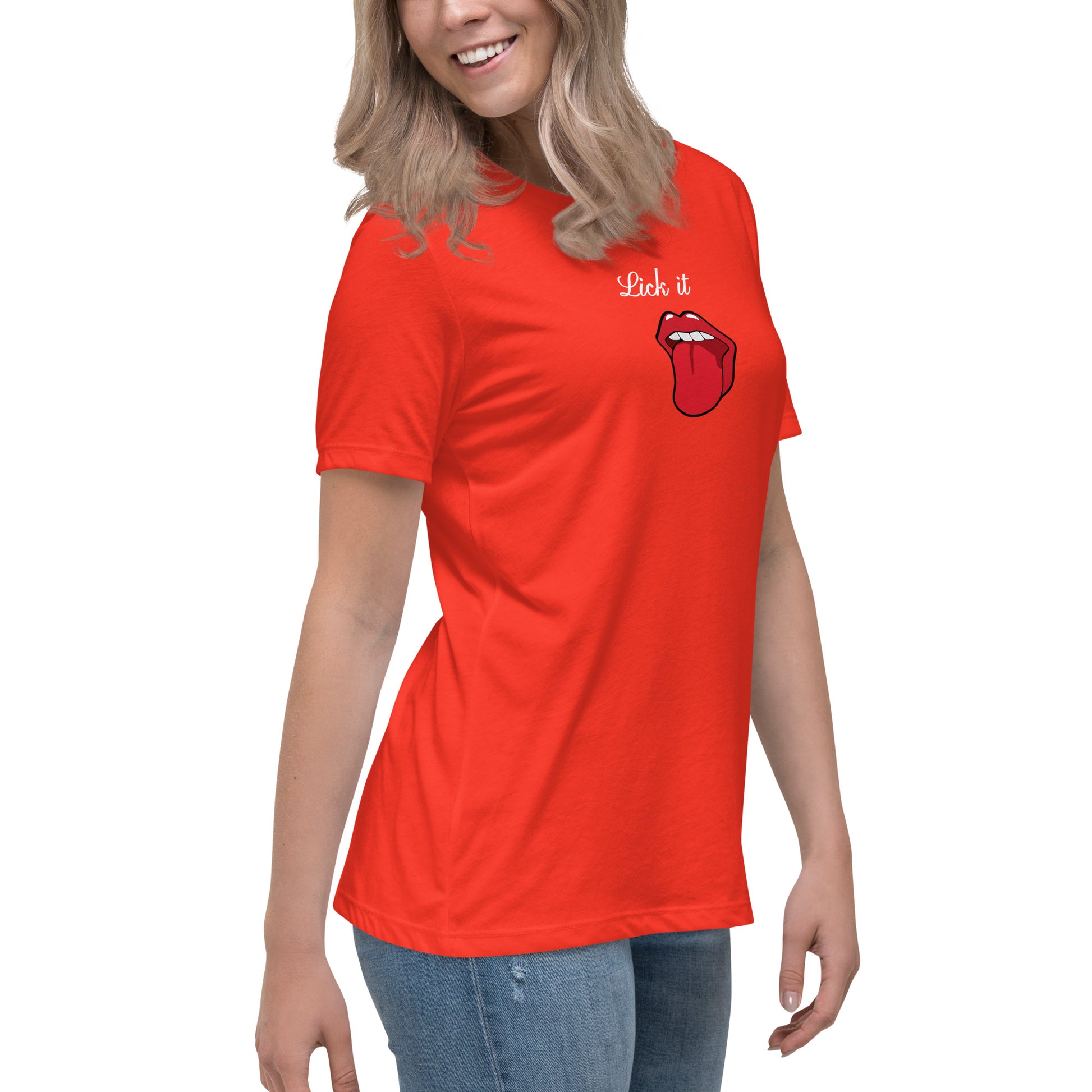 Lick It Women's Relaxed Tee by EraofInk