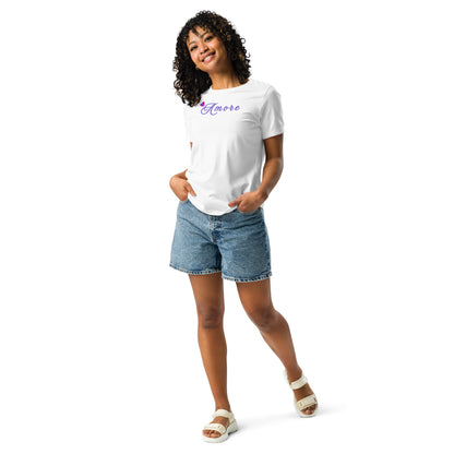Amore Women's Relaxed Tee by EraofInk
