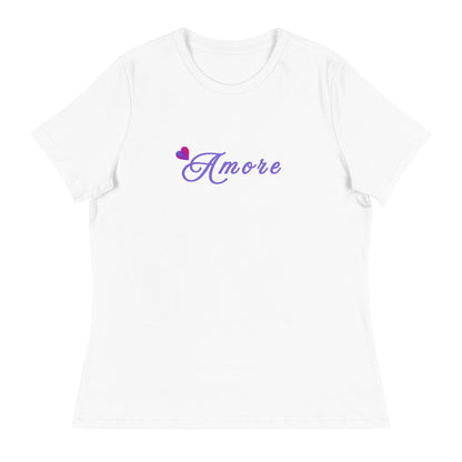 Amore Women's Relaxed Tee by EraofInk
