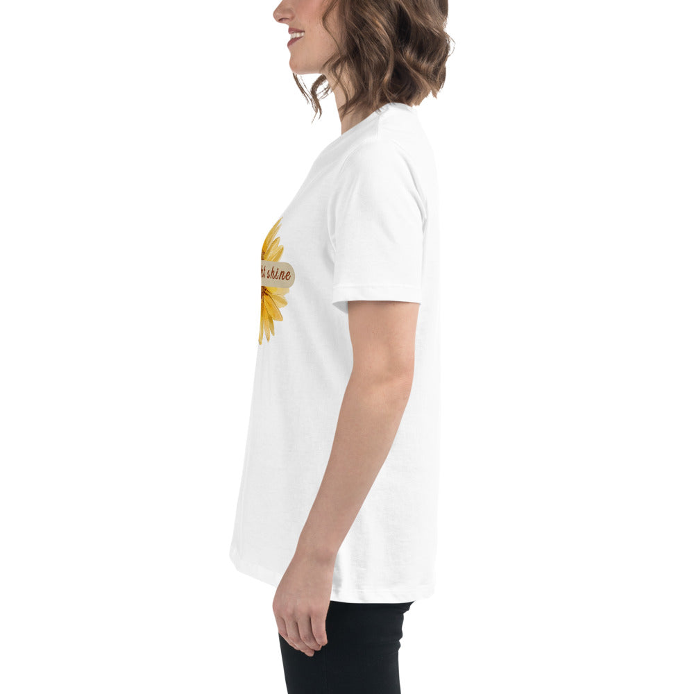 Let Your Light Shine Women's Relaxed Tee by EraofInk