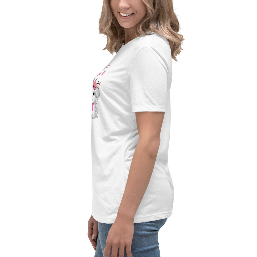 My Dog is Cuter Than Your Kid Women's Relaxed Tee by EraofInk