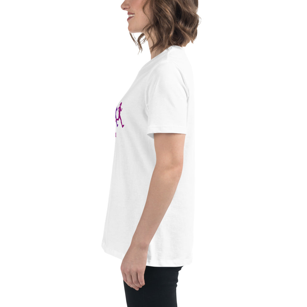 Run Your Heart Out Women's Relaxed Tee by EraofInk