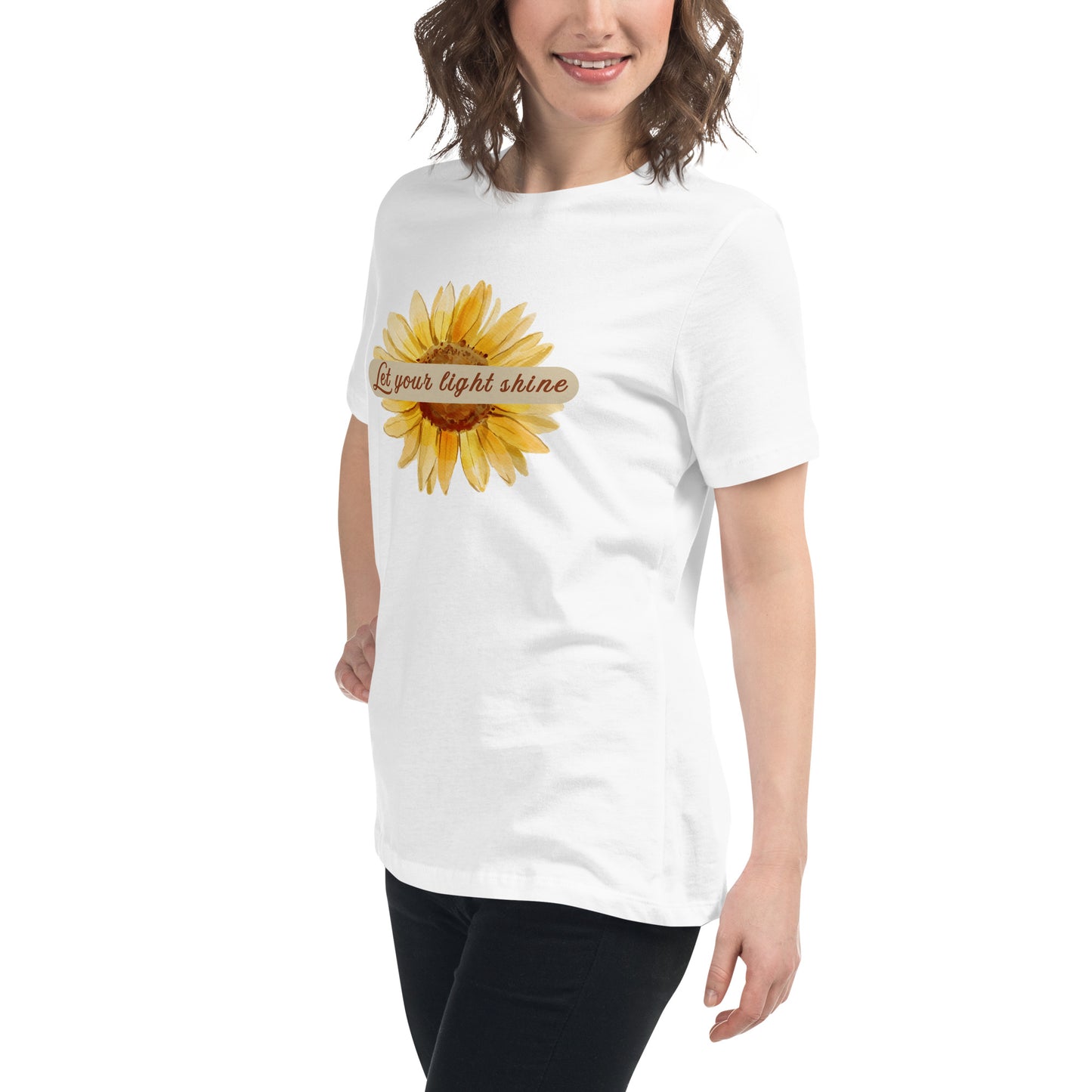 Let Your Light Shine Women's Relaxed Tee by EraofInk