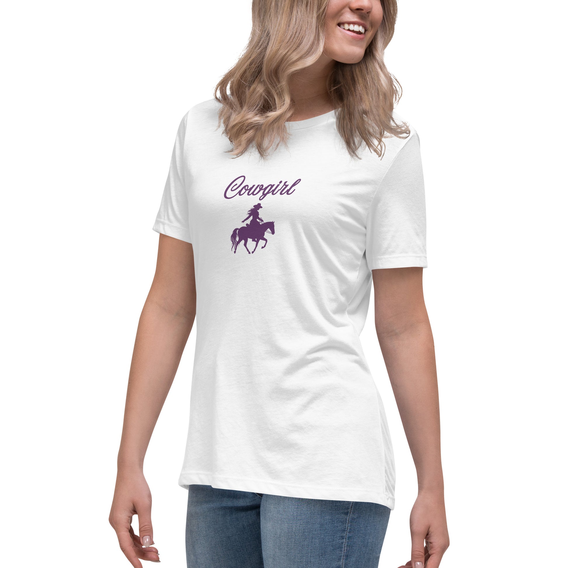 Cowgirl Women's Relaxed Tee by EraofInk