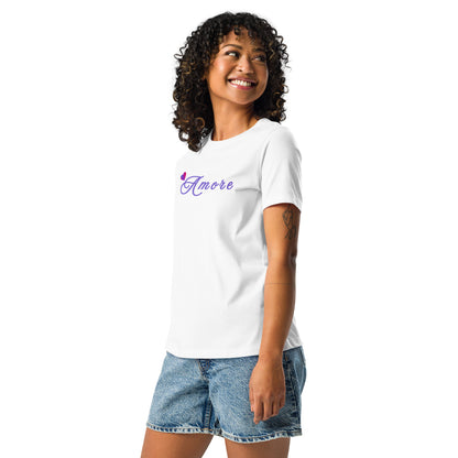 Amore Women's Relaxed Tee by EraofInk