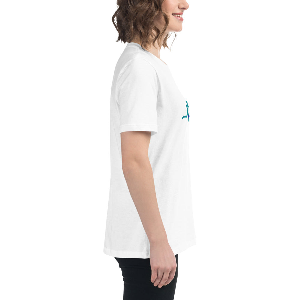 Run Your Heart Out Women's Relaxed Tee by EraofInk