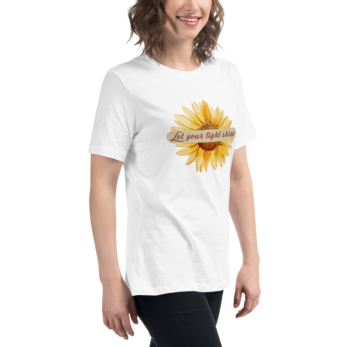 Let Your Light Shine Women's Relaxed Tee by EraofInk
