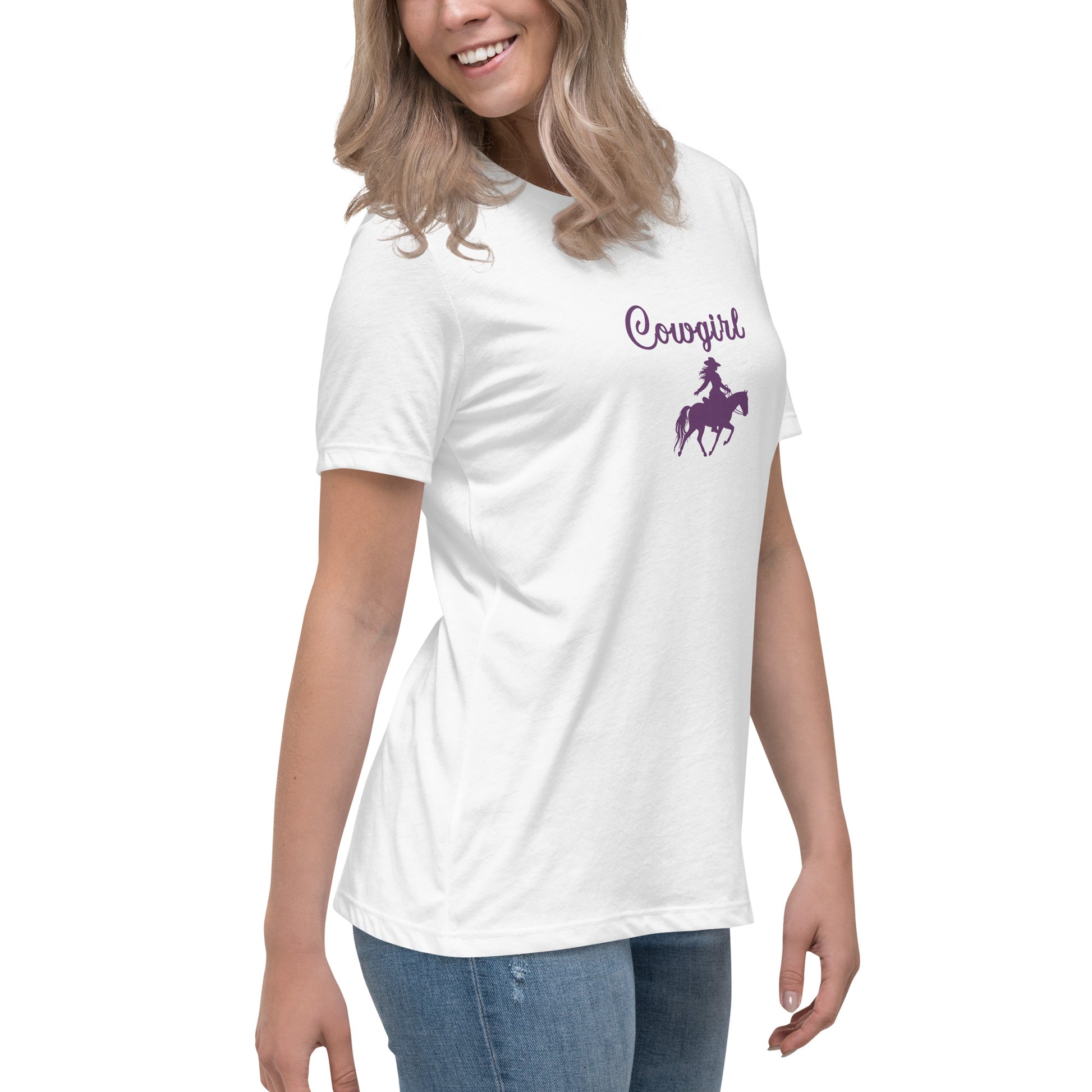 Cowgirl Women's Relaxed Tee by EraofInk