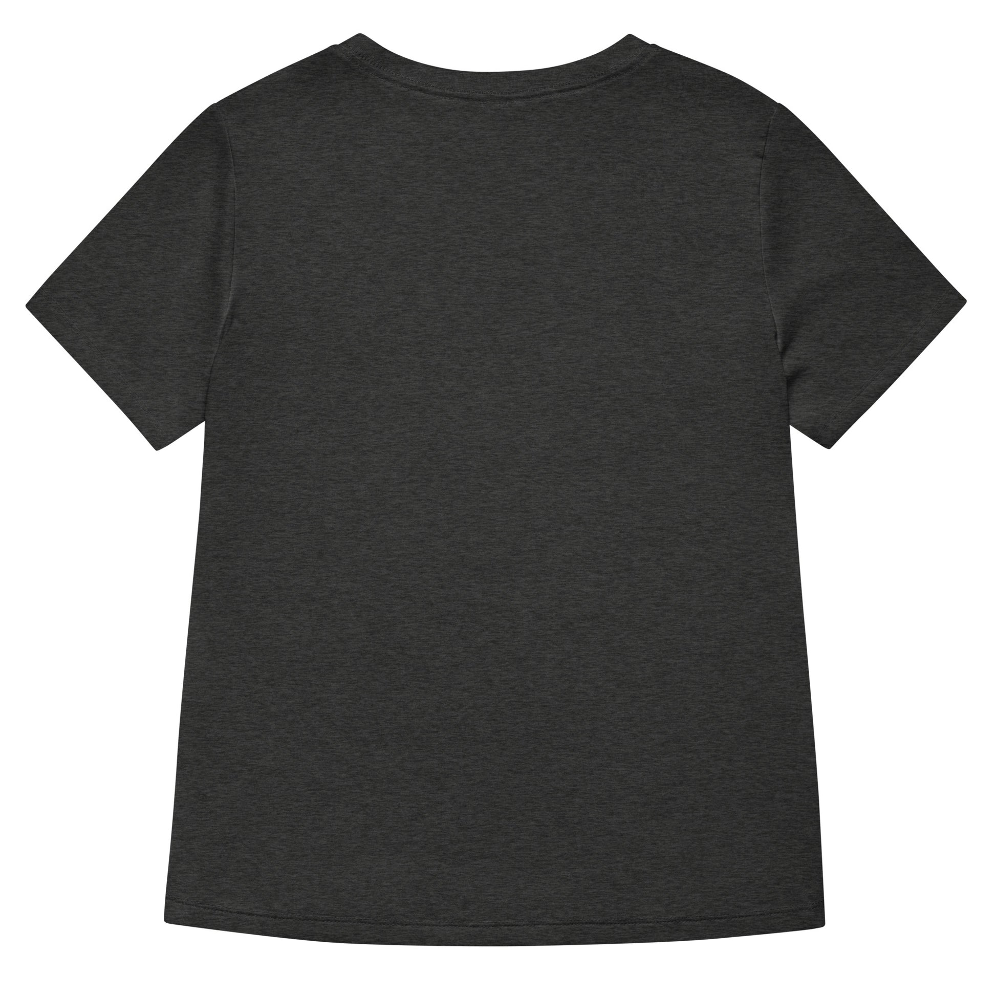 The Gym is My Happy Place Women’s Relaxed V-neck Tee by EraofInk