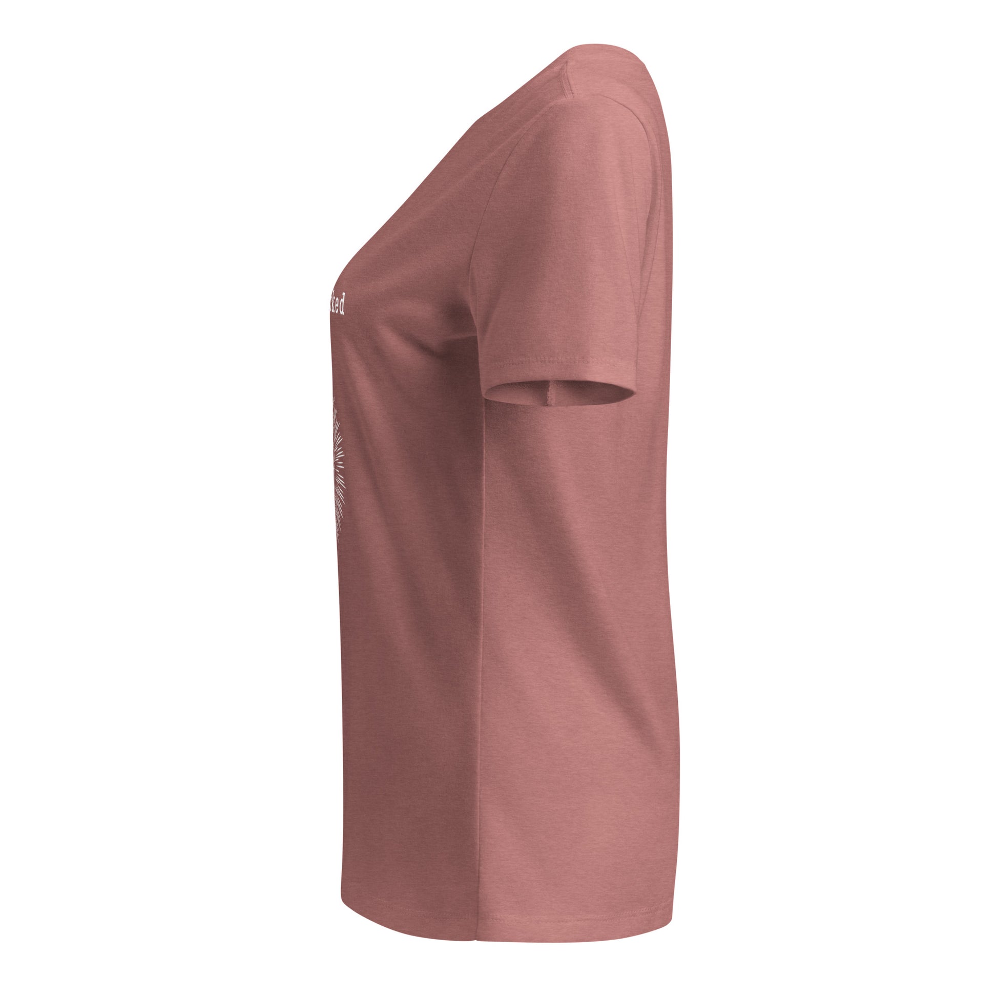 Never Get Knocked Down Women’s Relaxed V-neck Tee by EraofInk