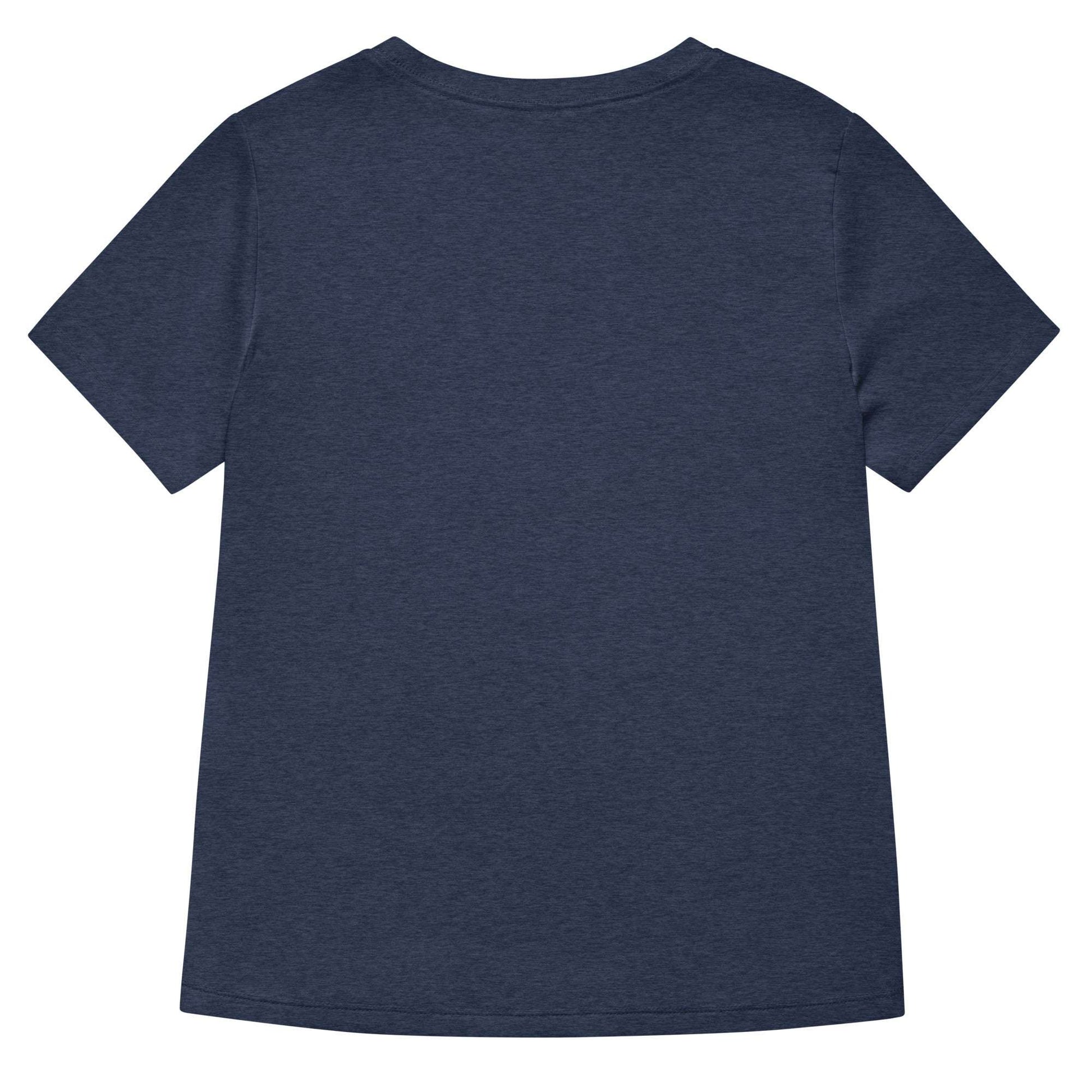 Don't Hate Me Because I'm Beautiful Hate Me Because Your Boyfriend Thinks So Women’s Relaxed V-Neck Tee by EraofInk